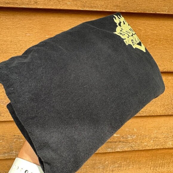 Fender Guitar House of Blue 'I Got a Black Cat BoneY2K T-Shirt Size XL - Picture 2 of 12